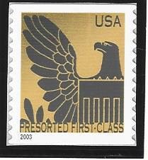 US #3797, American Eagle, M-NH*-
