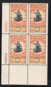 ALLY'S STAMPS US Plate Block Scott #1323 5c National Grange [4] MNH [STK]