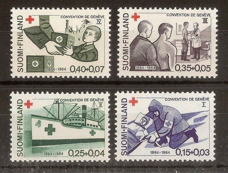 Finland 1964 Red Cross MNH