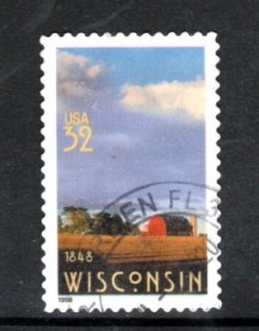 US 3206 WISCONSIN STATEHOOD