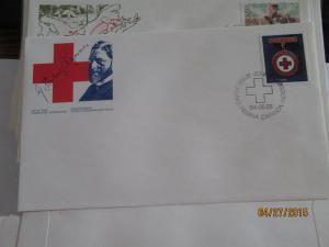 Canada #1013  FDC Red Cross