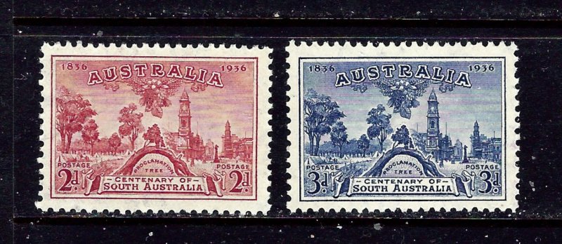 Australia 159-60 MH 1936 issues
