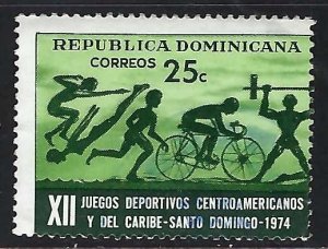 Dominican Republic 708a VFU SPORTS J50-7