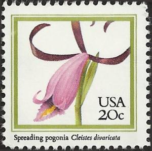 # 2078 MINT NEVER HINGED SPREADING POGONIA