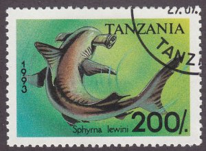 Tanzania 1142 Sphyrna Lewini Shark 1993