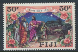 Fiji   SC# 581  MNH   Christmas    1987   see details & Scan