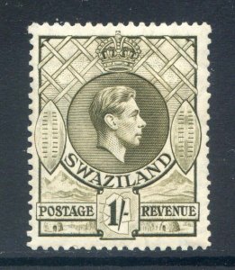 Swaziland 1/- Brown Olive SG35 Mounted Mint