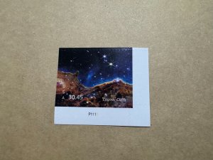 US USA 2024 Authentic Cosmic Cliffs #Scott 5828 Bottom Right Corner in MNH VF