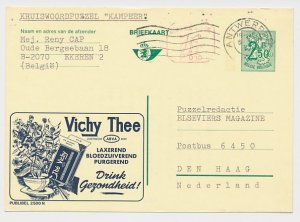 Publibel - Postal stationery Belgium 1973 Tea - Vichy - Laxative - Purifies the 