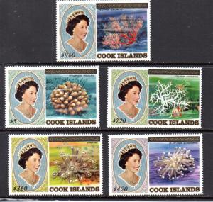 Cook Islands 811-815 MNH