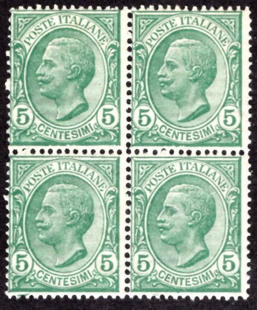 ITALY #94 BLOCK of 4 AVG/MNH ~JM-3597