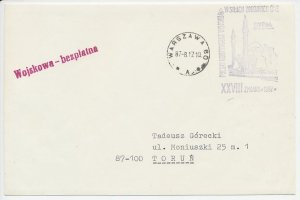 Cover / Cachet Poland 1987 United Nations - Syria - Mosque