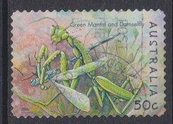 Australia sc#2196 2003 50c Insects used