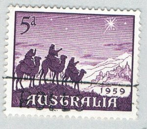 Australia 334 Used Christmas 1959 (BP56127)