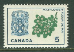 Canada # 420 Arms of Nova Scotia   (1) VF Unused VLH