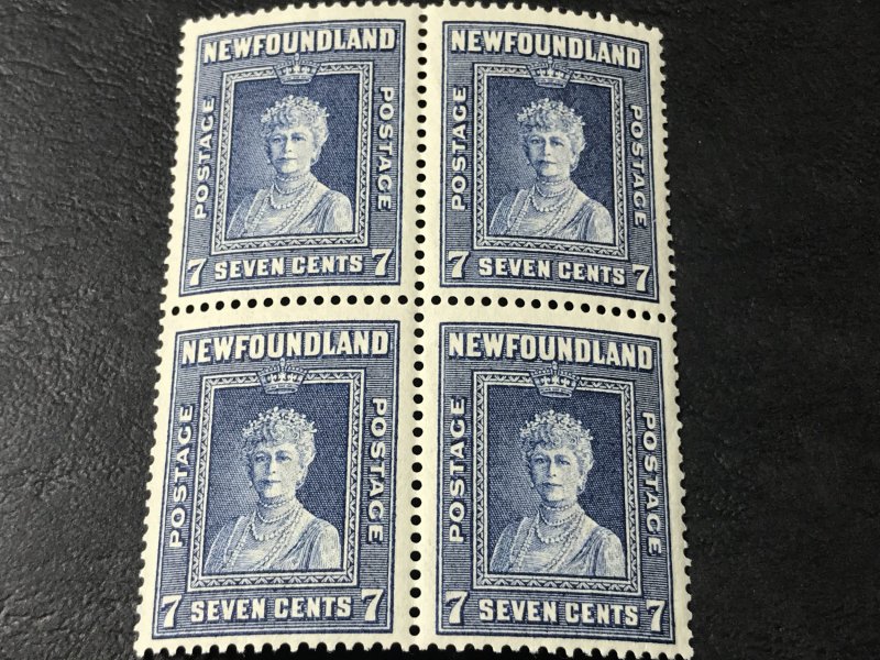 NEW FOUNDLAND # 248-MINT NEVER/HINGED----BLOCK OF 4----1938