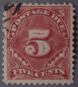 United States #J42 Postage Due Used