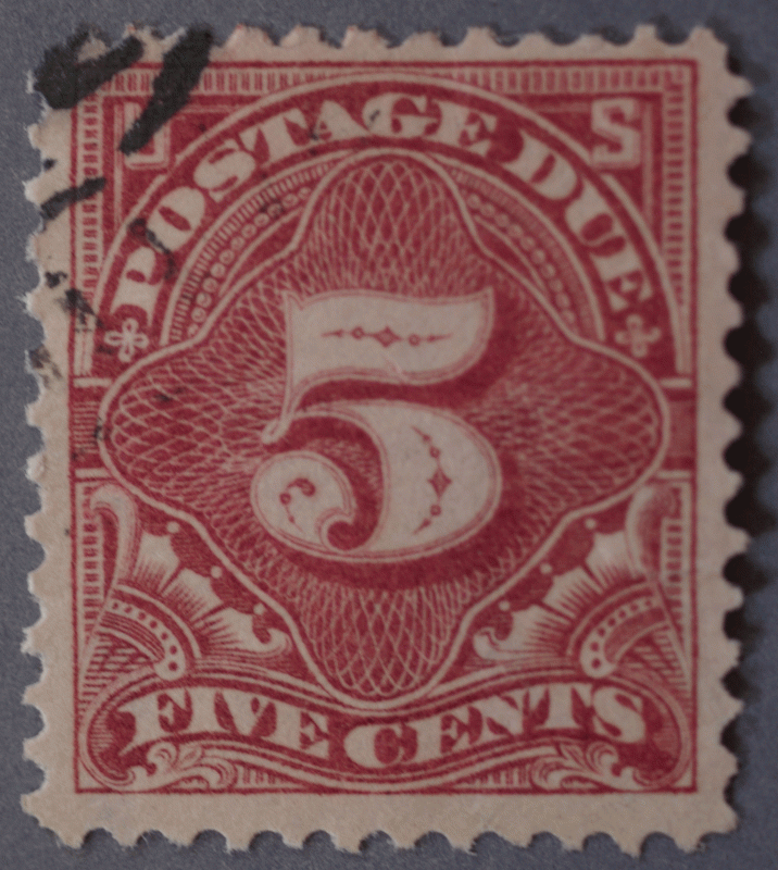 United States #J42 Postage Due Used