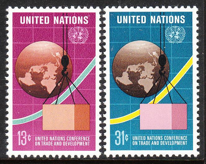 274-75 United Nations 1976 UNCTAD MNH