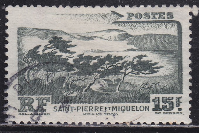 St. Pierre & Miquelon 340 Storm Swept Coastline 1947