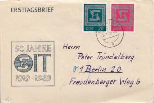 Germany D.D.R., First Day Cover, United Nations Related