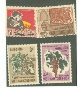 Vietnam/North (Democratic Republic) #294-7 Mint (NH)