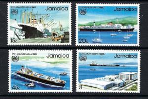 Jamaica 556-59 Hinged 1983 Ships 