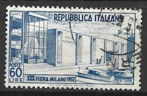 COLLECTION LOT 14084 ITALY #600 1952 CV+$20