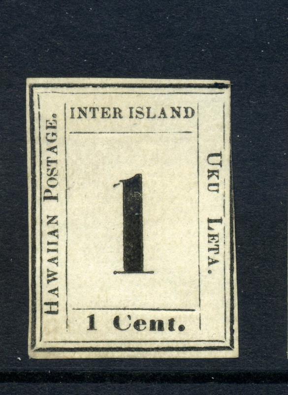  Hawaii Scott #23 Numeral Laid Paper Unused Stamp (Stock #H23-23)