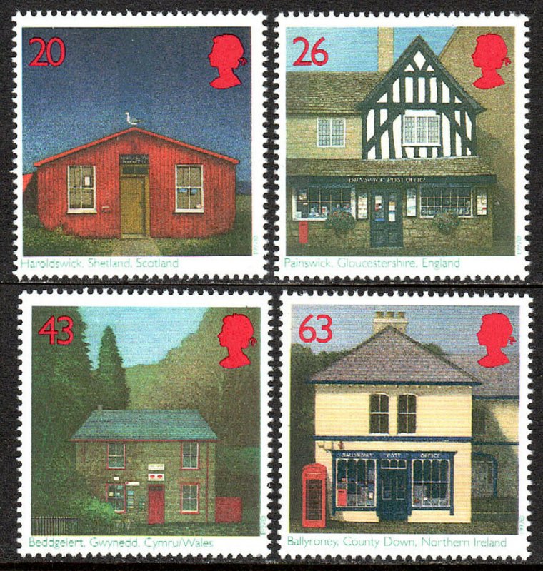 Great Britain 1767-1770,MNH.Post Offices:Scotland,England,Northern Ireland,1997