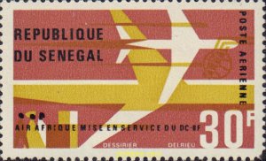 578530 MNH SENEGAL 1966 AVION