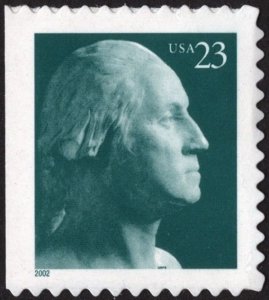 SC#3618 23¢ George Washington Booklet Single (2002) SA