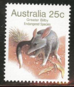 AUSTRALIA Scott 789 MNH** 1981 25c Endangered Bilby stamp