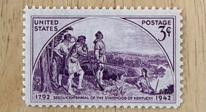 US SCOTT 904 MNH 3c 150th anniversary KENTUCKY STATEHOOD ISSUE