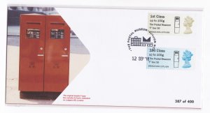 Postal Museum F box 387 out of 400 12/09/2018 FDC first day cover