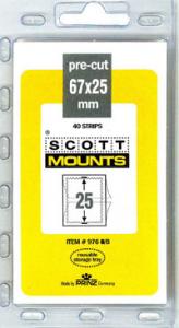 Scott Mounts Black, 67/25MM,  40 Pak. (00976B)