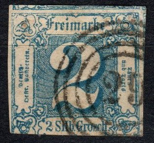 Thurn And Taxis #19 F-VF Used  CV $100.00  (X5183)