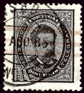 Portugal SC#62 Perf 12 1/2 Used VF SCV$300.00...Worth a close look!!