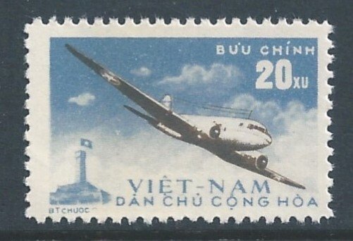 Viet Nam North #C1 NH 20xu Plane Air Mail