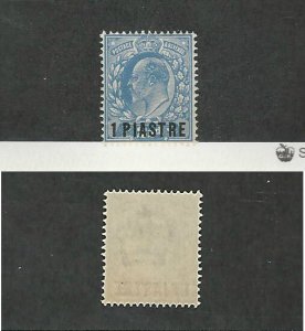 Great Britain Offices Turkey, Postage Stamp, #13 Mint NH, 1906