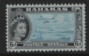 Bahamas 1954 MH Sc 165 6p Airplane, ships Modern Transportation QEII Variety