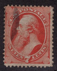 US #149 Seven Cent *Minor Fault* ~jm-0012