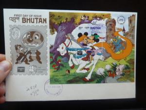 Bhutan Disney SC 558 FDC (12ber) 