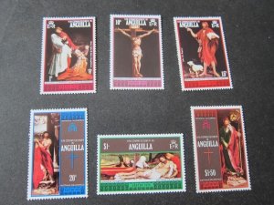 Anguilla 1975 Sc 211-6 Christmas Religion set MNH