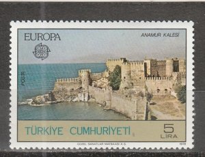 Turkey  Scott#  2092  MNH  (1978 Ishak Palace)