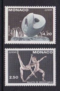 Monaco   #1861-1862  MNH   1993  Europa