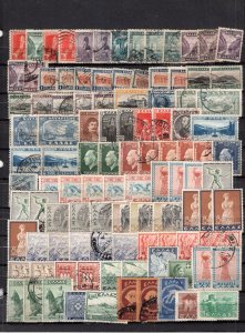 Greece 1927-1984 Big Accumulation Most Used 950 Stamps