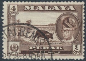 Perak  Malaya  SC#  129 Used  see details & scans