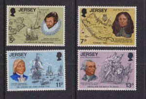 Jersey   #160-163   MNH  1976  US Bicentennial