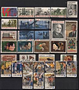 Commemoratives of 1973 (32 Stamps) Used